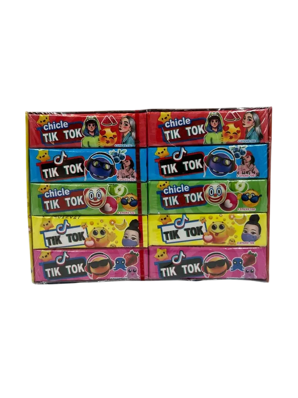 Жевательная резинка TikTok Chile с тату ( 20шт)