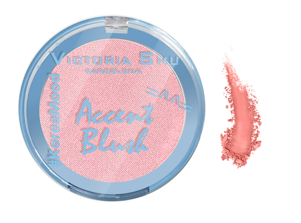 Victoria Shu Тестер Румяна Accent Blush #Koreamood, тон №06, Спелый арбуз, 2,5 гр