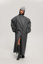 Пальто-пиджак макси