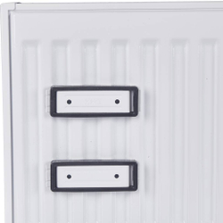 ROMMER 22/300/1400 радиатор стальной панельный боковое подключение Compact (цвет RAL 9016)