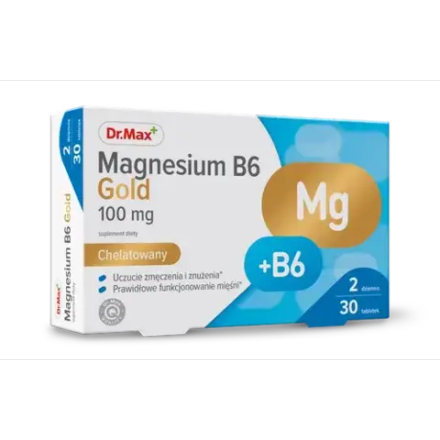 БАД Магний B6 Gold Dr. Max, 30 таблеток