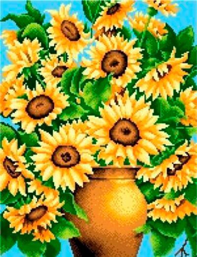 К-5022 Букет подсолнухов