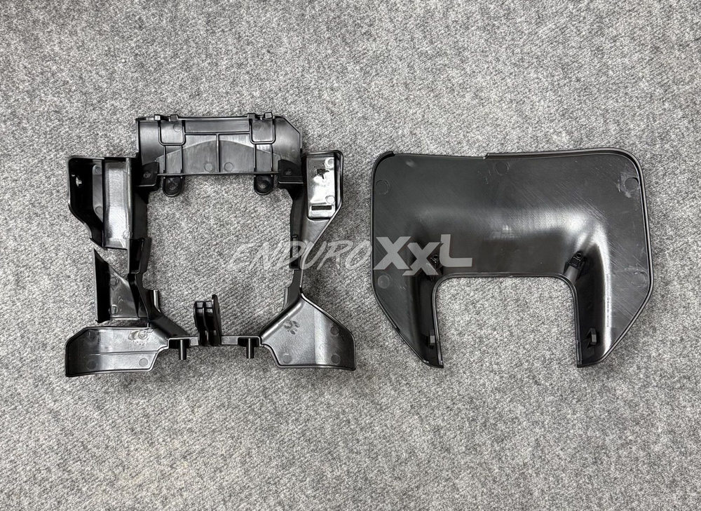 Пластик под фару (маска) Husqvarna 2024+ (Hengjian S6) черный