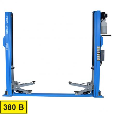 Цена на Great Wolf (GW-F4500E 380) Подъемник двухстоечный, 4500кг