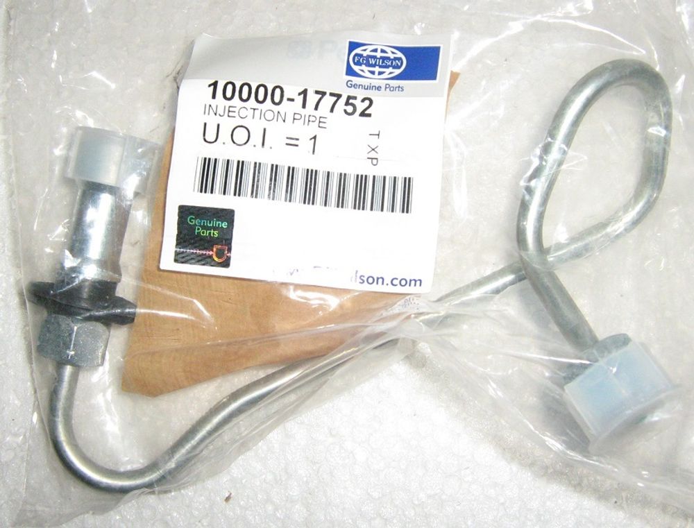 Трубка топливная, на 6-й цилиндр / INJECTION PIPE АРТ: 10000-17752 Трубка топливная, на 6-й цилиндр / INJECTION PIPE АРТ: 10000-17752