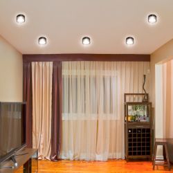 Встраиваемый светильник под лампу GX53 ЭРА DK97 BK/BK черный | Встраиваемые светильники Для ламп GX53