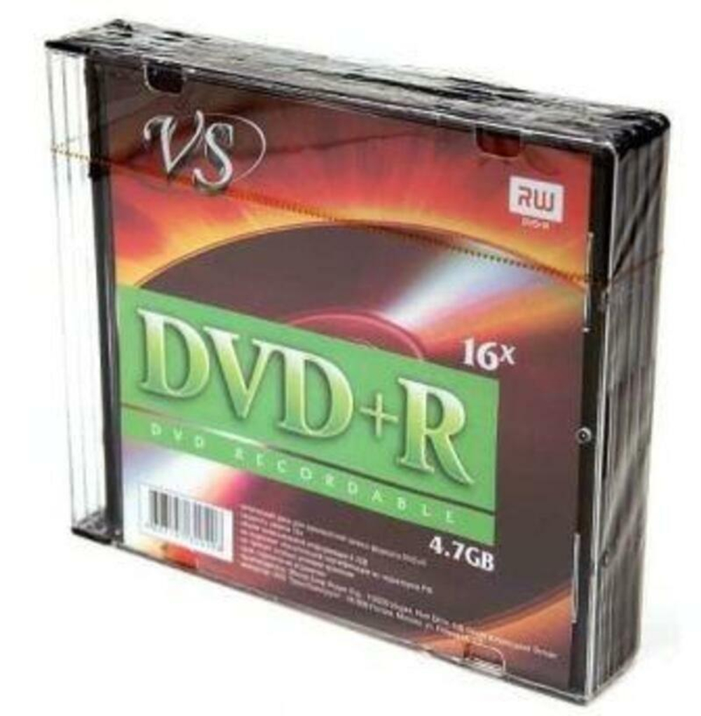 Диск VS DVD+R 4,7 GB 16x SL/5