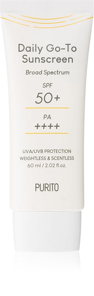 Purito легкий защитный крем для лица SPF 50+ Daily Go-To Sunscreen