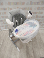 Стульчик-качели для кормления Carrello Cascate CRL-10303 Ash Grey