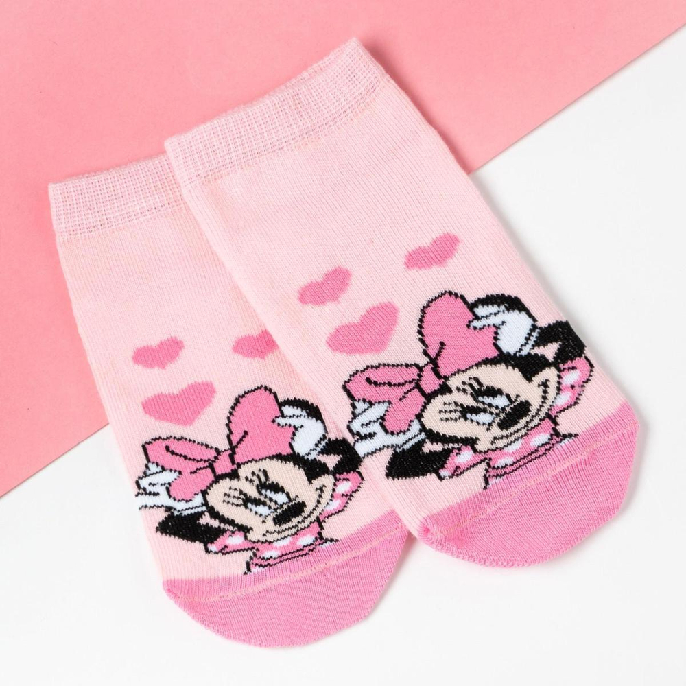 Носки д/дев "Минни Маус р.20-22 роз (Disney) 4723393, 1 шт.