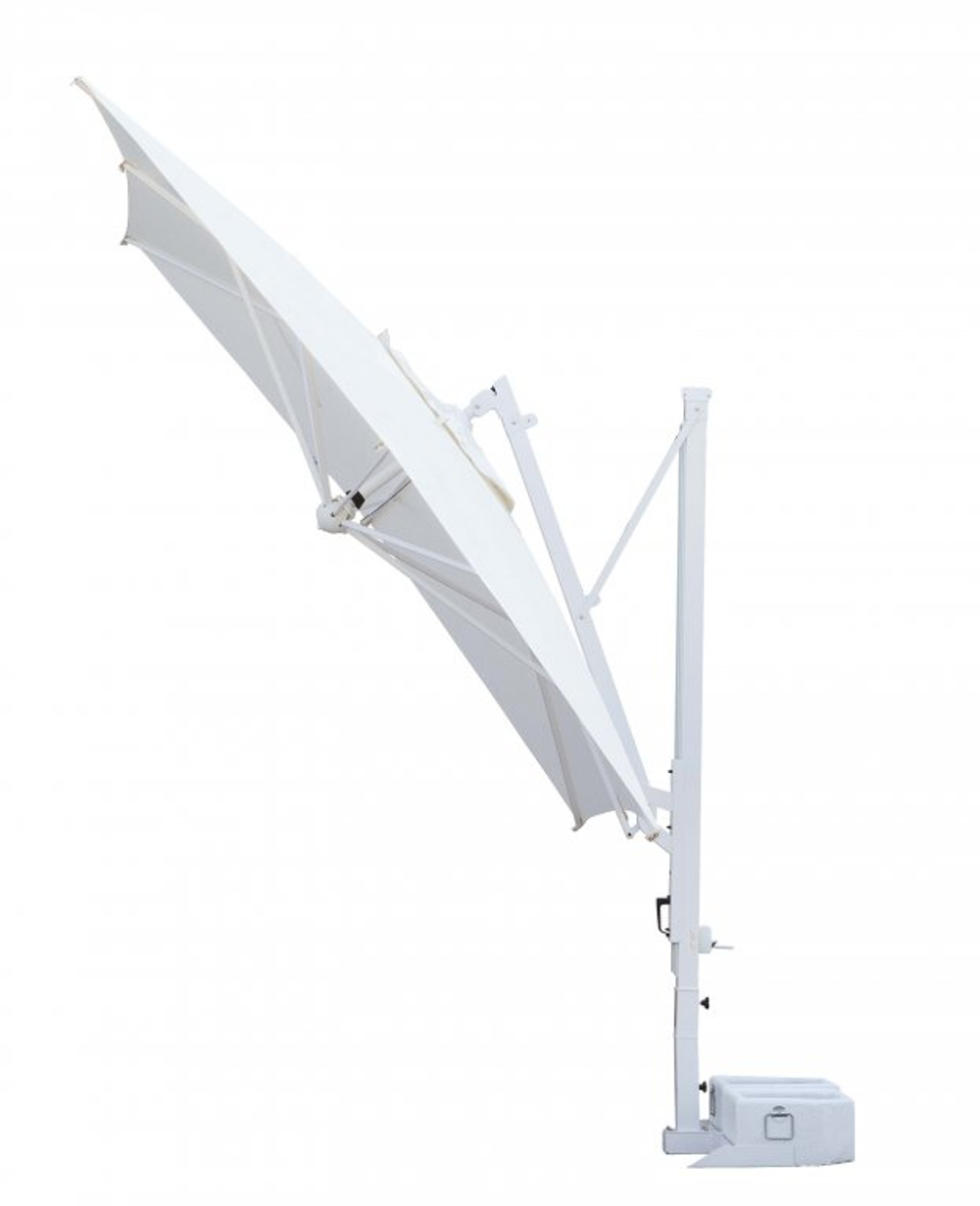 Зонт профессиональный 3.5х3.5 м Scolaro Galileo Starwhite, белый, слоновая кость