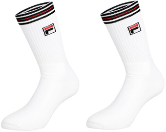 Теннисные носки Fila Unisex Heritage 2P - небесный