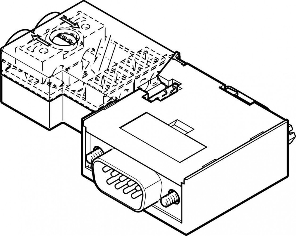 NECU-S1W9-C2-APB Штекер