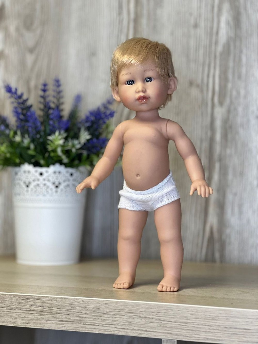Кукла Marina and Pau 30cм Petit Ivan без одежды в пакете (M14)