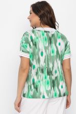 Блуза Лаванда (зеленая) Б13865-1М LT Collection