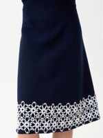 Юбка для девочки 1203 синий