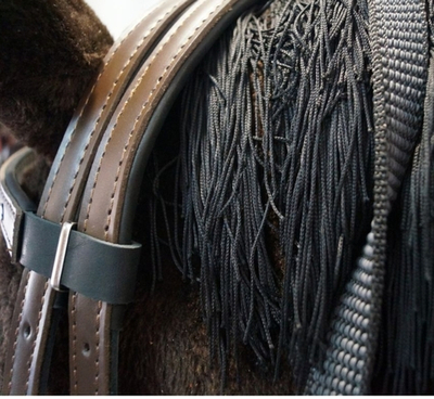 Узда кожаная комфорт ( с регулировкой)