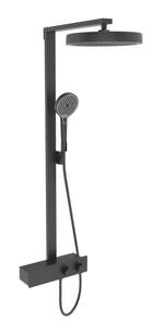 25008-C Душевая система с термостатом  (ЧЕРНЫЙ) ViEiR (3/1шт)