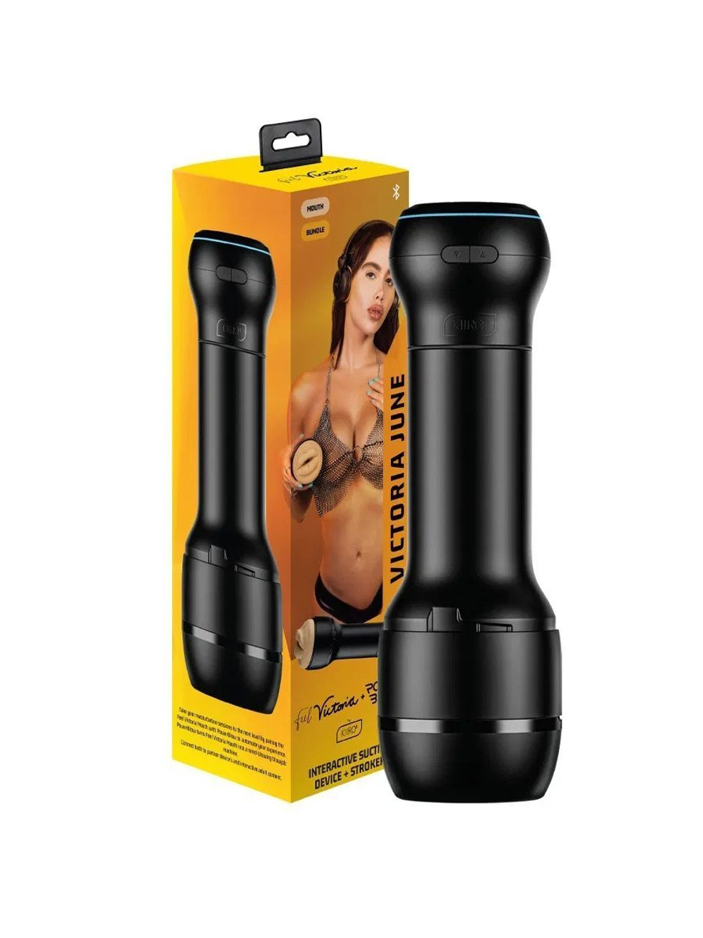 Мастурбатор-ротик с интерактивной насадкой PowerBlow   FeelVictoria Mouth