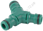 RACO ORIGINAL, 1/2″, (соединитель - соединитель - соединитель), из ABS пластика, тройник (4250-55219C)