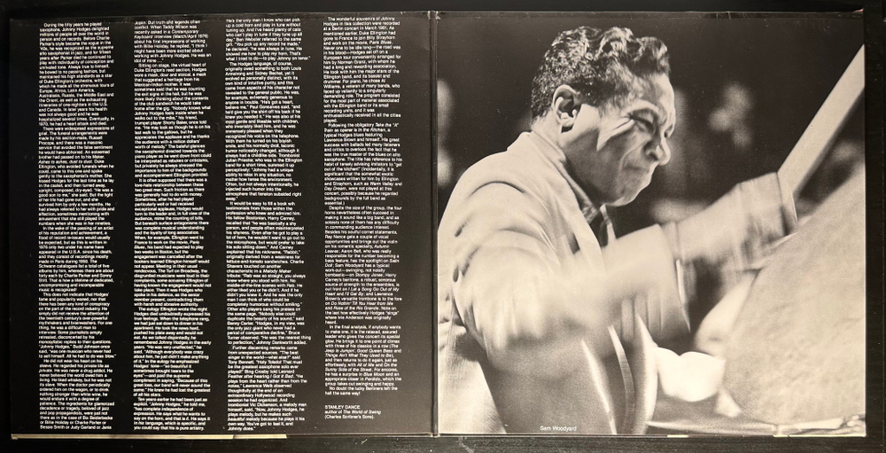 Johnny Hodges ‎– At The Sportpalast, Berlin 2LP (Германия 1978г.)