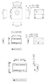 Комплект видеодомофона, 2-проводной DHI-KTX01-A Dahua