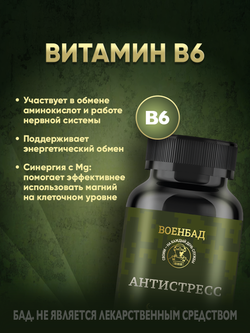 Тестобустер ZMA + B6 caps, магний, цинк, витамин B6, БАД, 90 капсул
