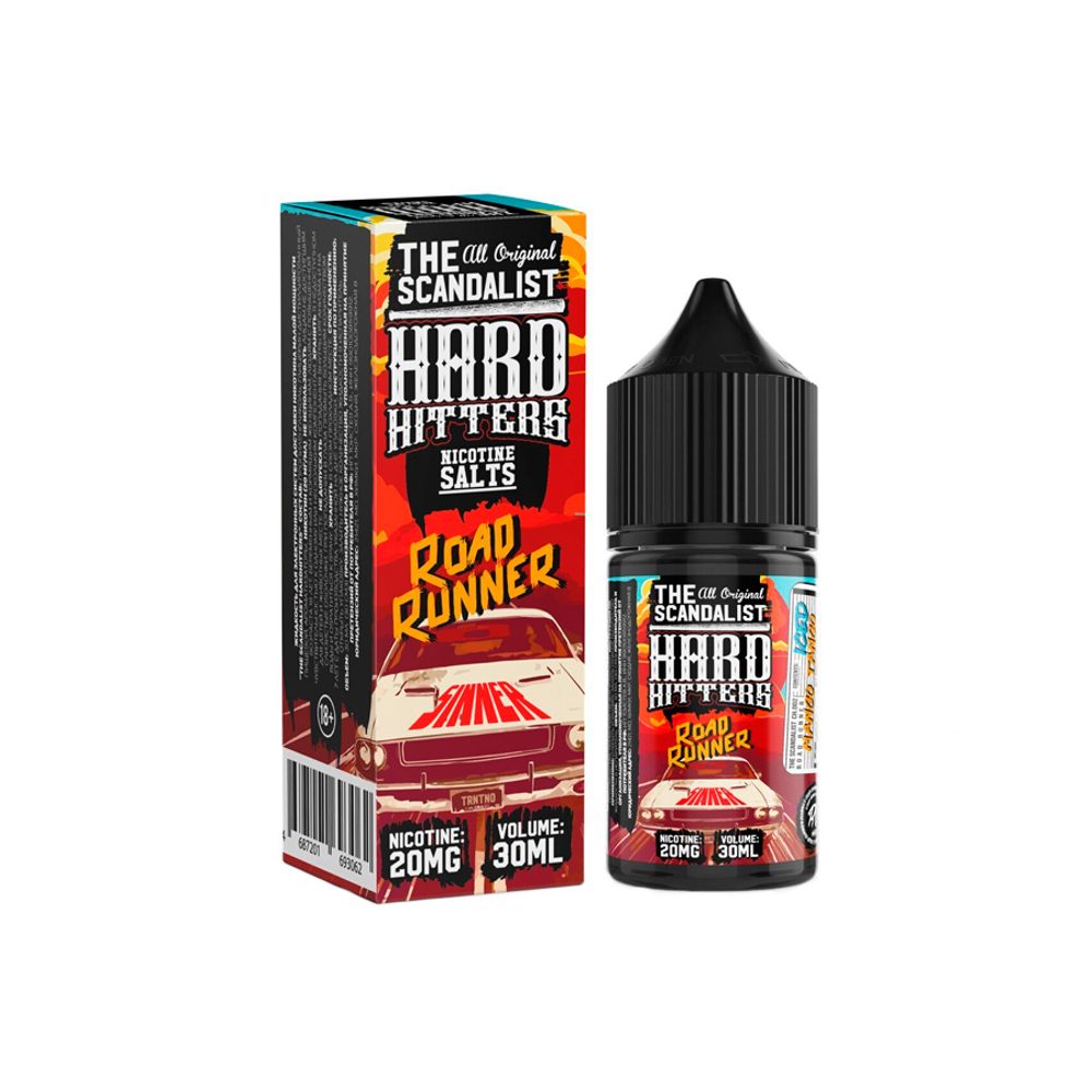 The Scandalist Hardhitters Salt 30 ml 20 mg HARD