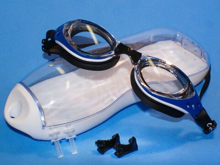 Очки для плавания SG1603-С  цвет  черно-синий