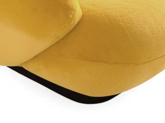 Кресло Flemming Wood, желтое