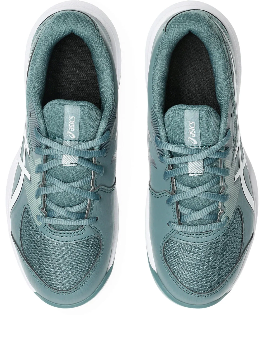 Детские Кроссовки теннисные  Asics Gel-Game GS Clay/OC - foggy teal/white