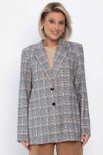 Жакет Нэри (корица/клетка) Б14110-33М LT Collection