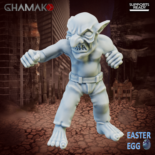 Orks Greenskins Gretchin Грот-забияка миниатюра для dnd, днд, pathfinder, фентези, Настольная игра, НРИ, Варгейм, РПГ