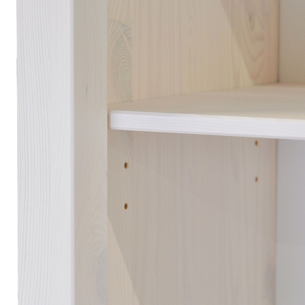 Книжный стеллаж деревянный 5 полок Мадейра из массива сосны