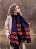 Шаль Куллу (чернильный)