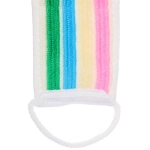 Мочалка для тела «ULTRAMARINE VOLNA», комбинированная, цвет как на фото, 59*10см (зип пакет и наклейка Ultramarine)✦