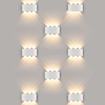 Пылевлагозащи<wbr>щенный светодиодный светильник Twinky Trio белый IP54 1551 Techno LED белый