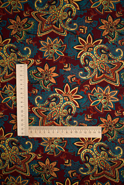 Ткань бязь плательная, рис. " Восточные мотивы", ширина 150 см, арт. 912