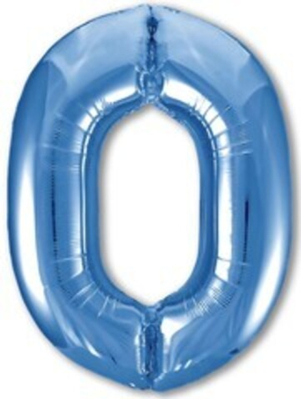 Р Цифра 0 Slim Синий (40''/102 см)