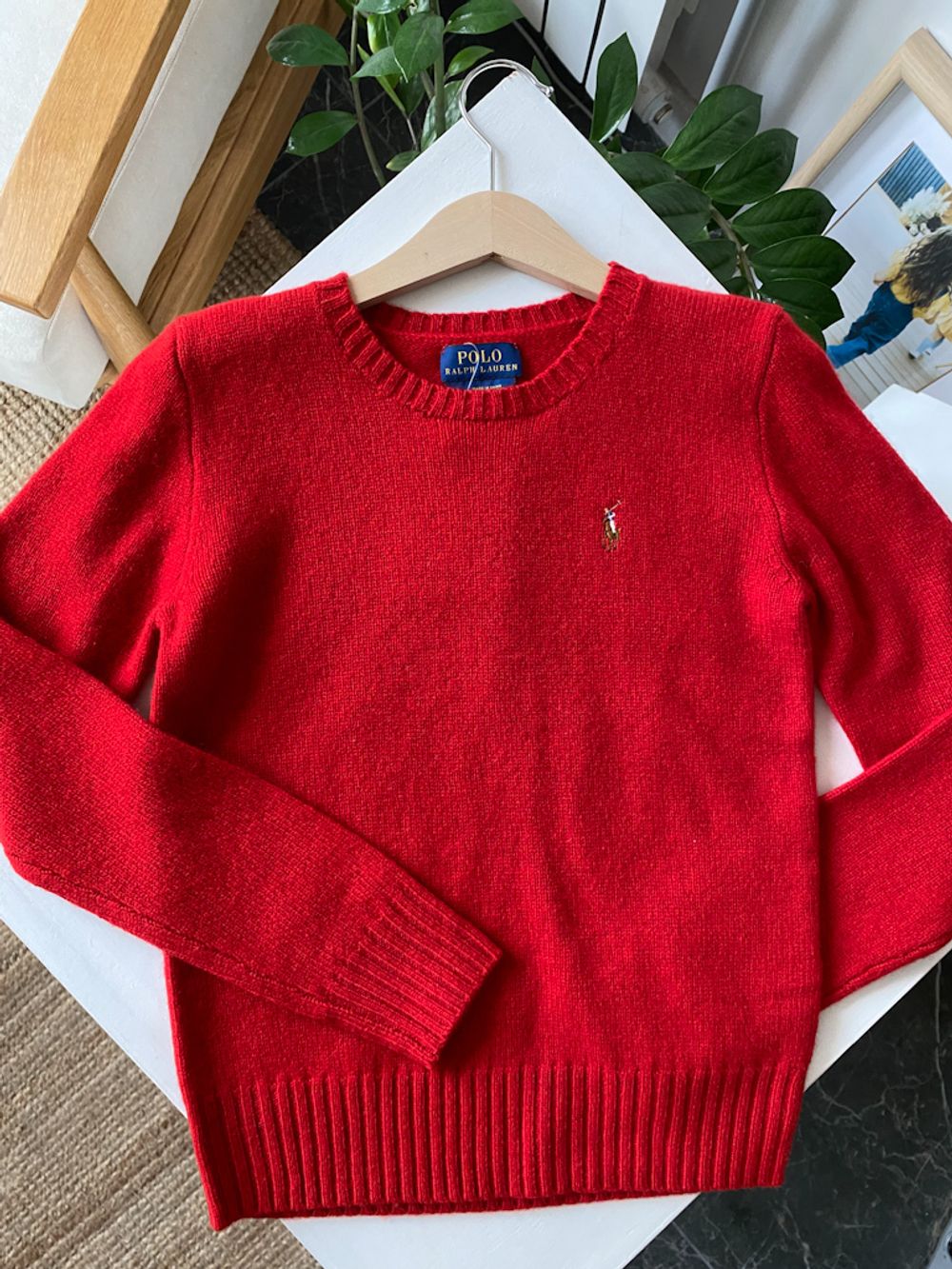 Новый шерстяной свитер Ralph Lauren, 140