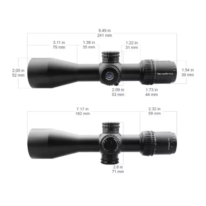 Прицел Vector Optics Veyron 3-12x44 FFP (SCFF-21)