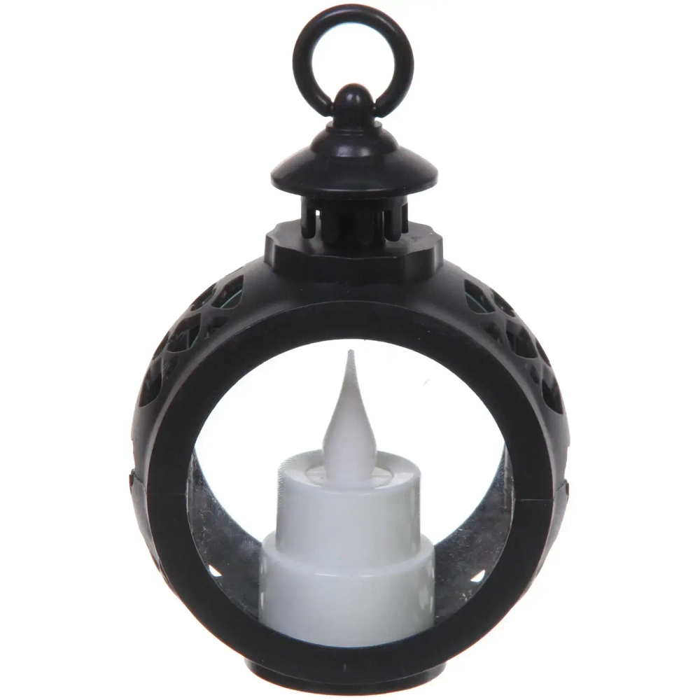 Сувенир с подсветкой «Горящая свеча» 8,5*12 см, Черный