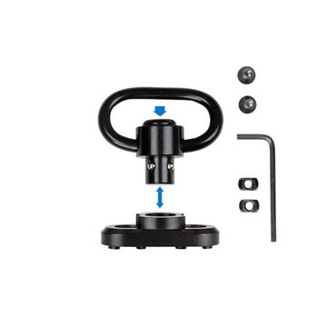 Антабки для ремня с креплением на цевье M-LOK/MLOK (2 штуки)