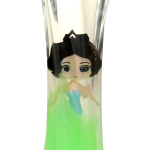 Лизун колба с русалкой 240г, 6 цвета микс, с-30824л