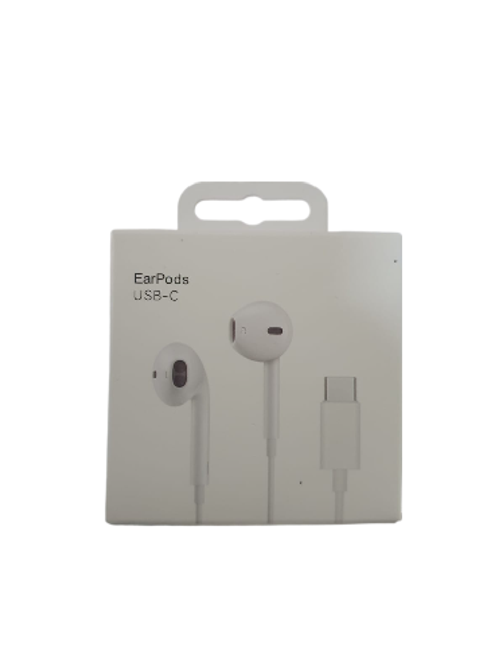 Наушники с микрофоном EaiPods Type-C без лого (белый в упаковке)