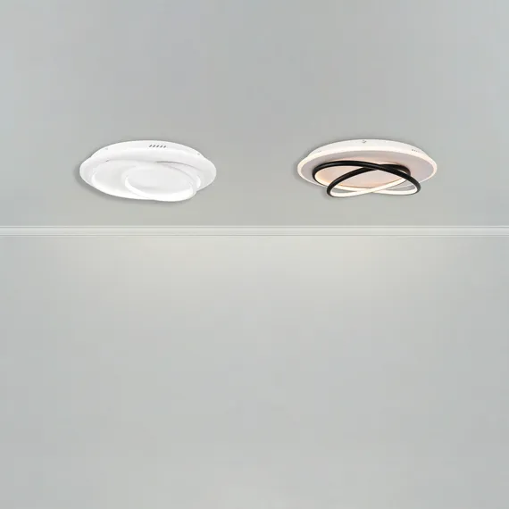 Потолочный светильник FR6089CL-L120W Спираль / Spiral 85 Вт LED с пультом ДУ Freya fr6089cl-l120w