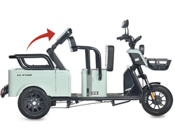 Электротрицикл Wanshida LC-F150 (1000Вт, 60B)