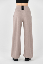 Брюки хлопковые широкие с манжетами с карманами