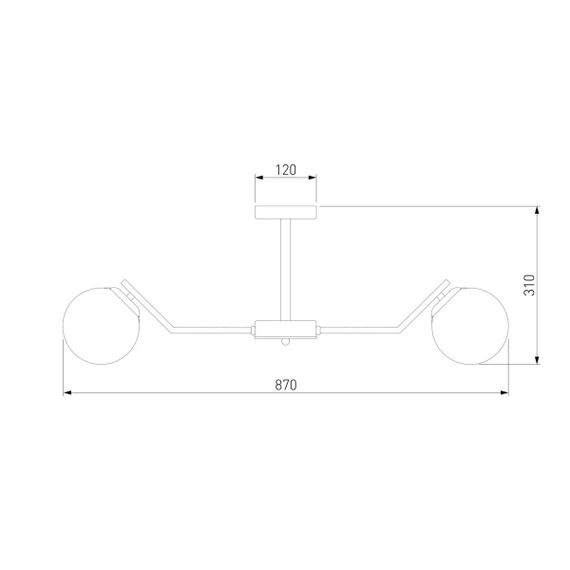 Подвесная люстра Eurosvet Frost 70154/8 хром