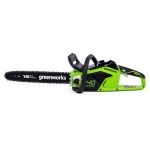 Цепная пила аккумуляторная Greenworks GD40CS18 (1 x 8 Ач, ЗУ) 2005807UH